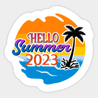 Hallo Sommer Sticker